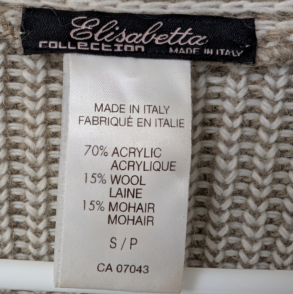 Elisabetta Ribbed Open-Front Cardigan Sweater - Picture 7 of 8